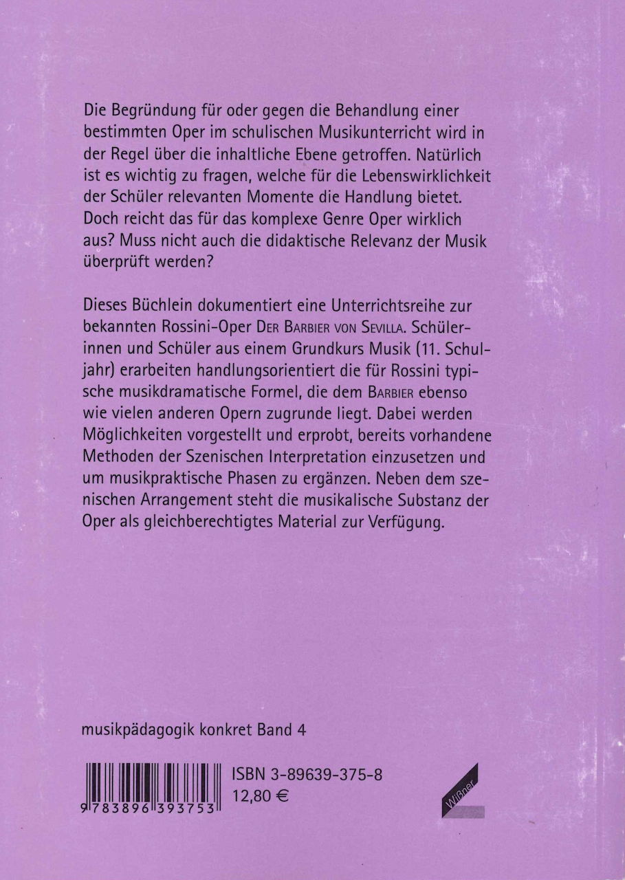Mondwurf, Gioacchino Rossini (Wissner)