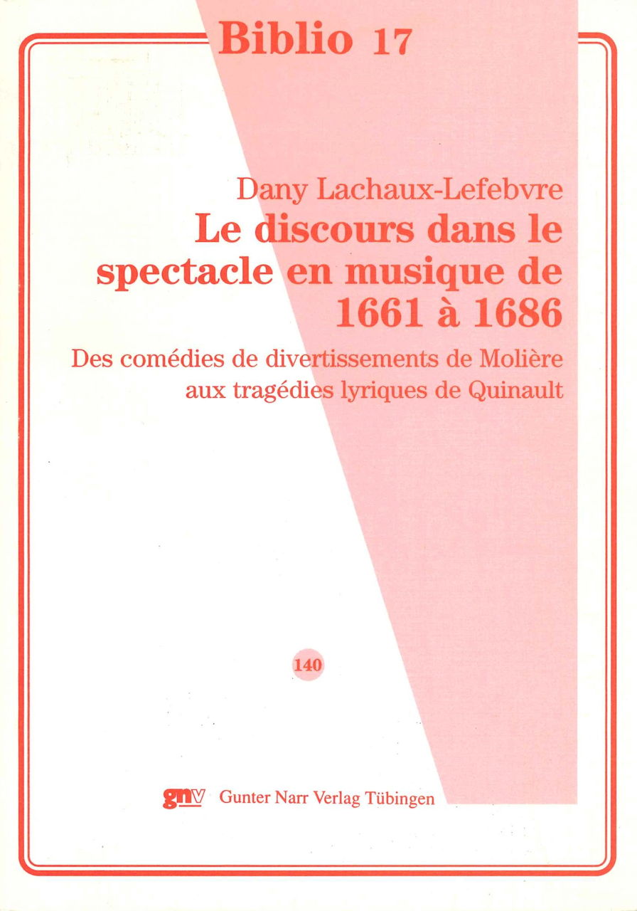 Lachaux-Lefebvre, Discours d Spectacle (Narr)