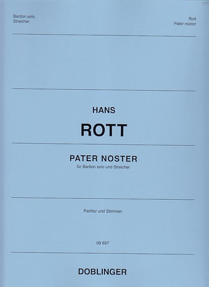 Rott, Pater noster (Bar,Str) (Doblinger)