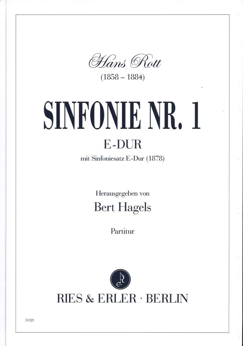 Rott, Symphonie Nr. 1, E-dur (Ries & Erler)