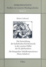 Liebrand, Entwicklung der katholischen (Georg Olms)
