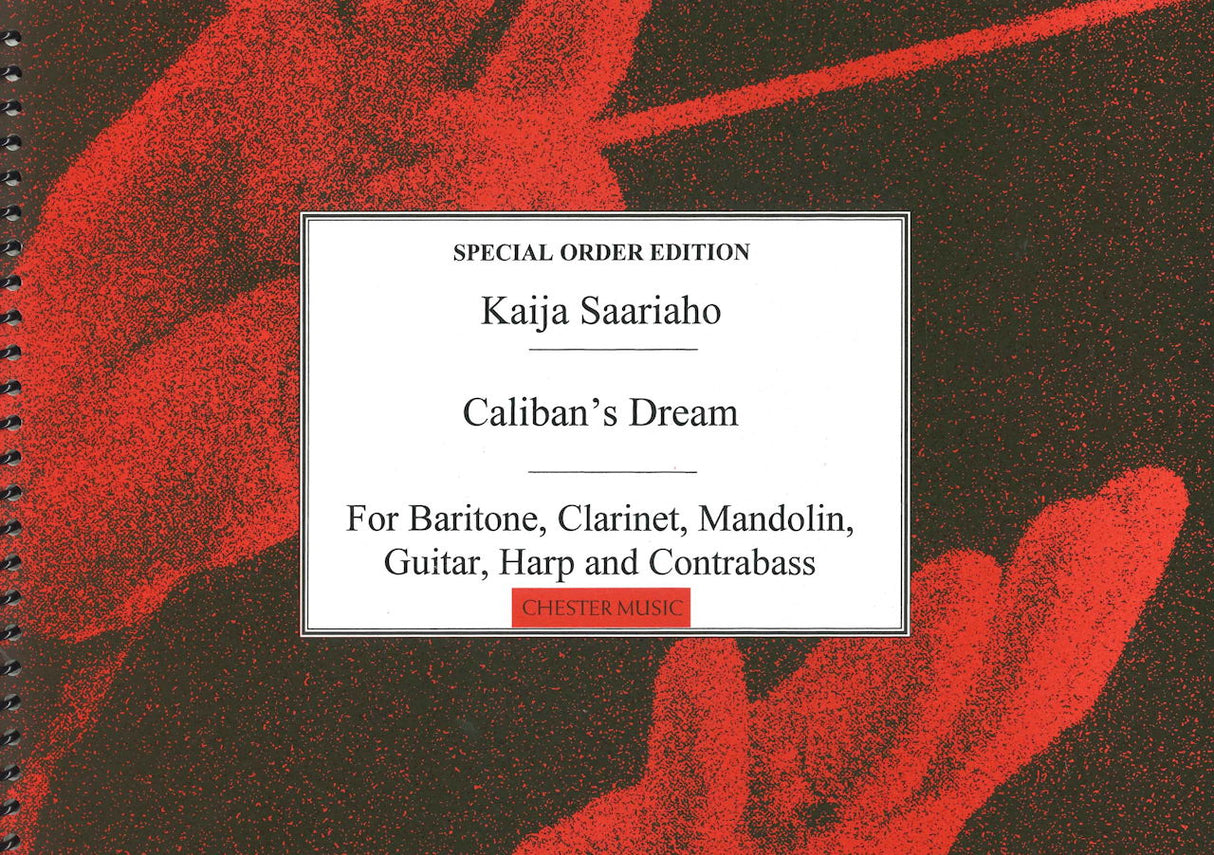 Saariaho, Caliban's Dream (Bar,Insts)[E] (Chester)