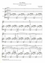 Gounod, Ave Maria (Voice,Pf,[Vn]) (Peters)