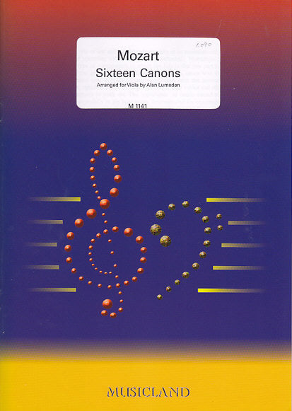Mozart, 16 Canons for Violas (Musicland)