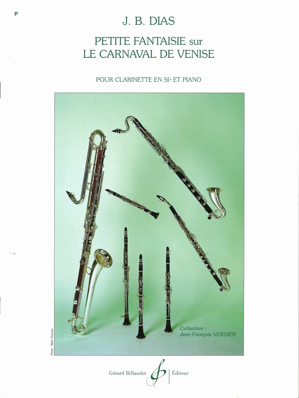 Dias, Petite Fantaisie sur le carnaval (Billaudot)