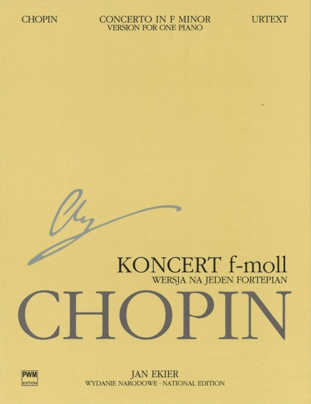 Chopin, A/13b Concerto op. 21 (Solo) (PWM)