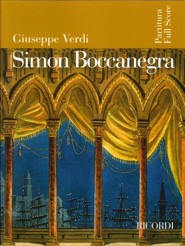 Verdi, Simon Boccanegra (2nd ver.) (Ricordi)