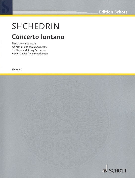 Shchedrin, Concerto lontano: Reduction (Schott)