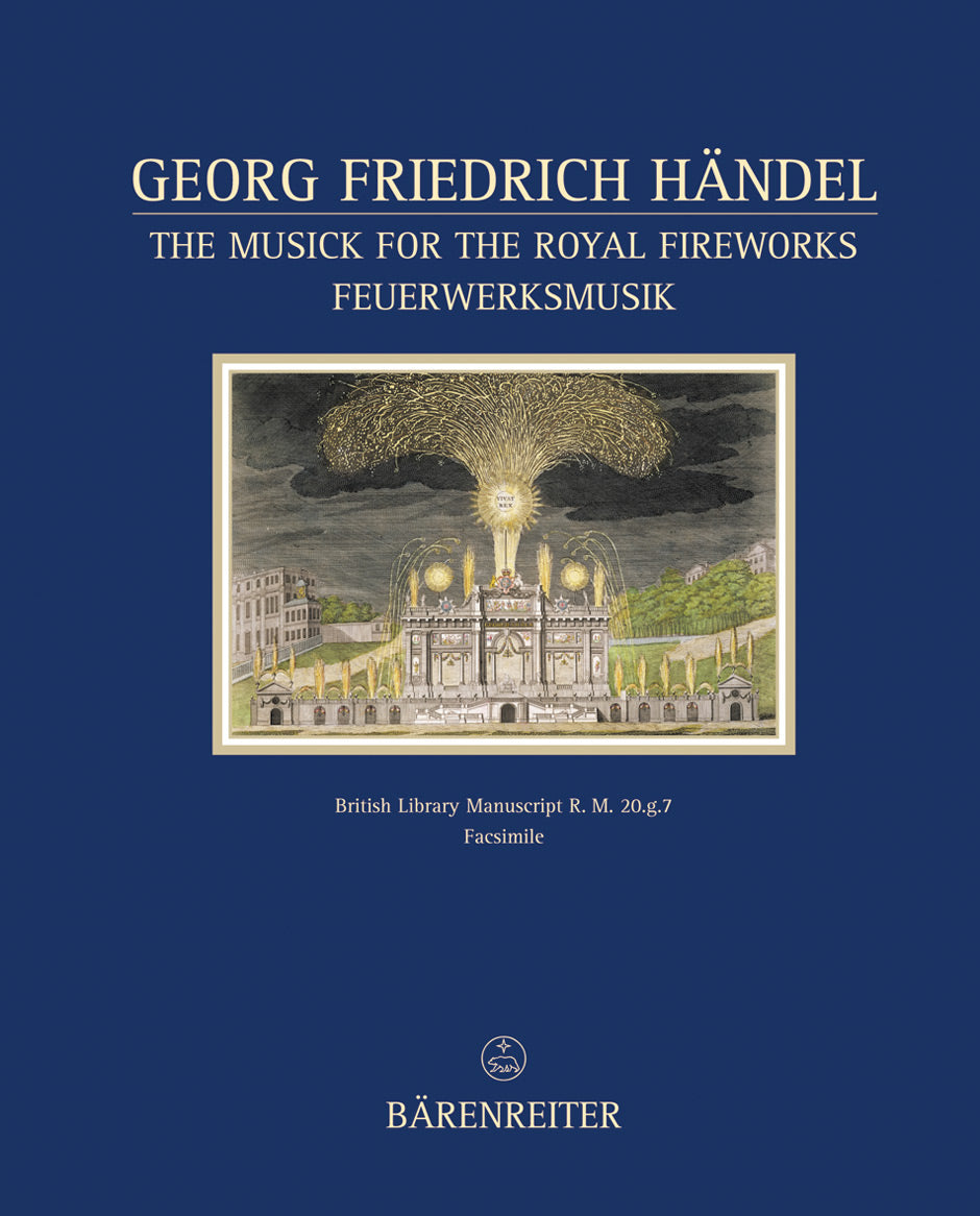 Handel, Musick for the Royal Fireworks (Barenreiter)