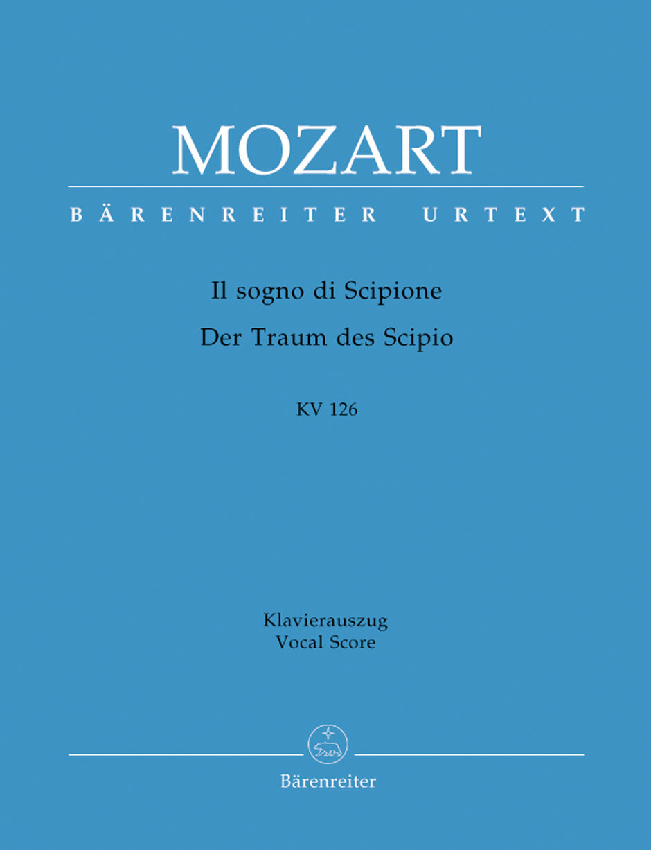 Mozart, KV 126 Sogno di Scipione [I/G] (Barenreiter)