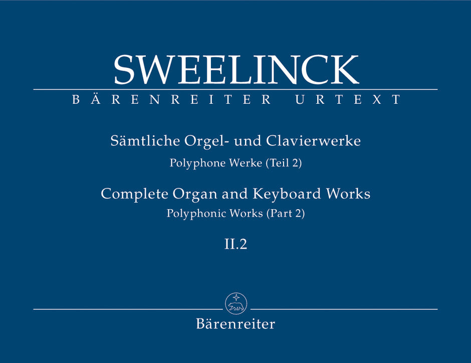 Sweelinck, Samtliche Orgelwerke 2/2 (Barenreiter)