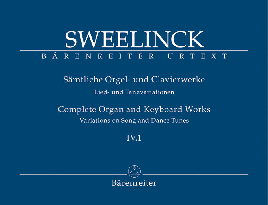 Sweelinck, Samtliche Orgelwerke 4/1 (Barenreiter)