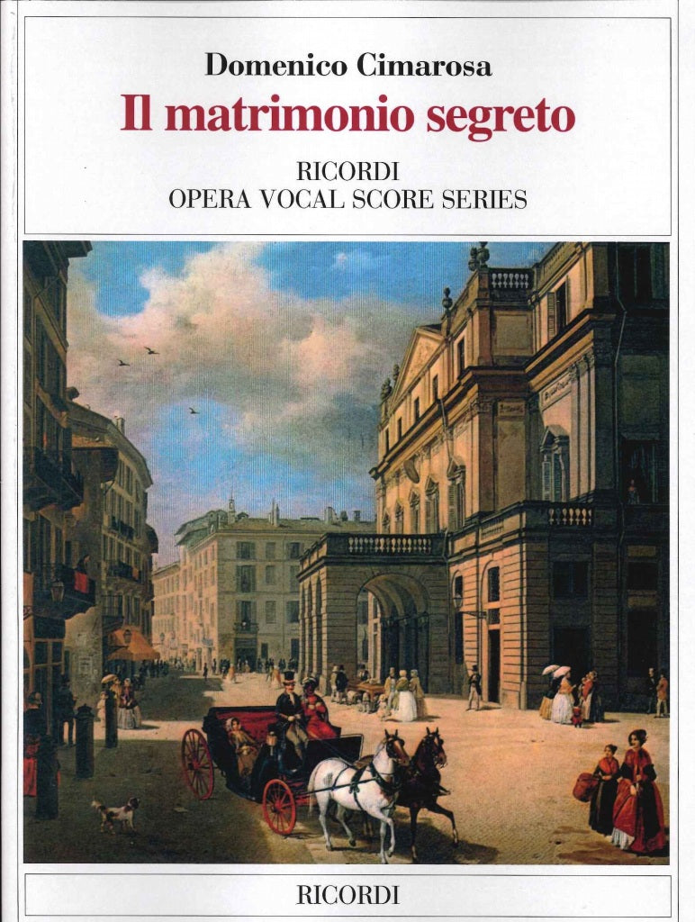 Cimarosa, Matrimonio segreto [I/G] (Ricordi)