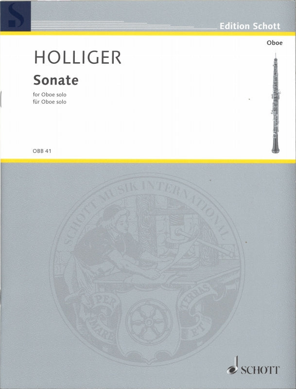 Holliger, Sonate (Oboe Solo) (Schott)