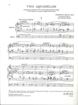 Delius, Two Aquarelles (Boosey)
