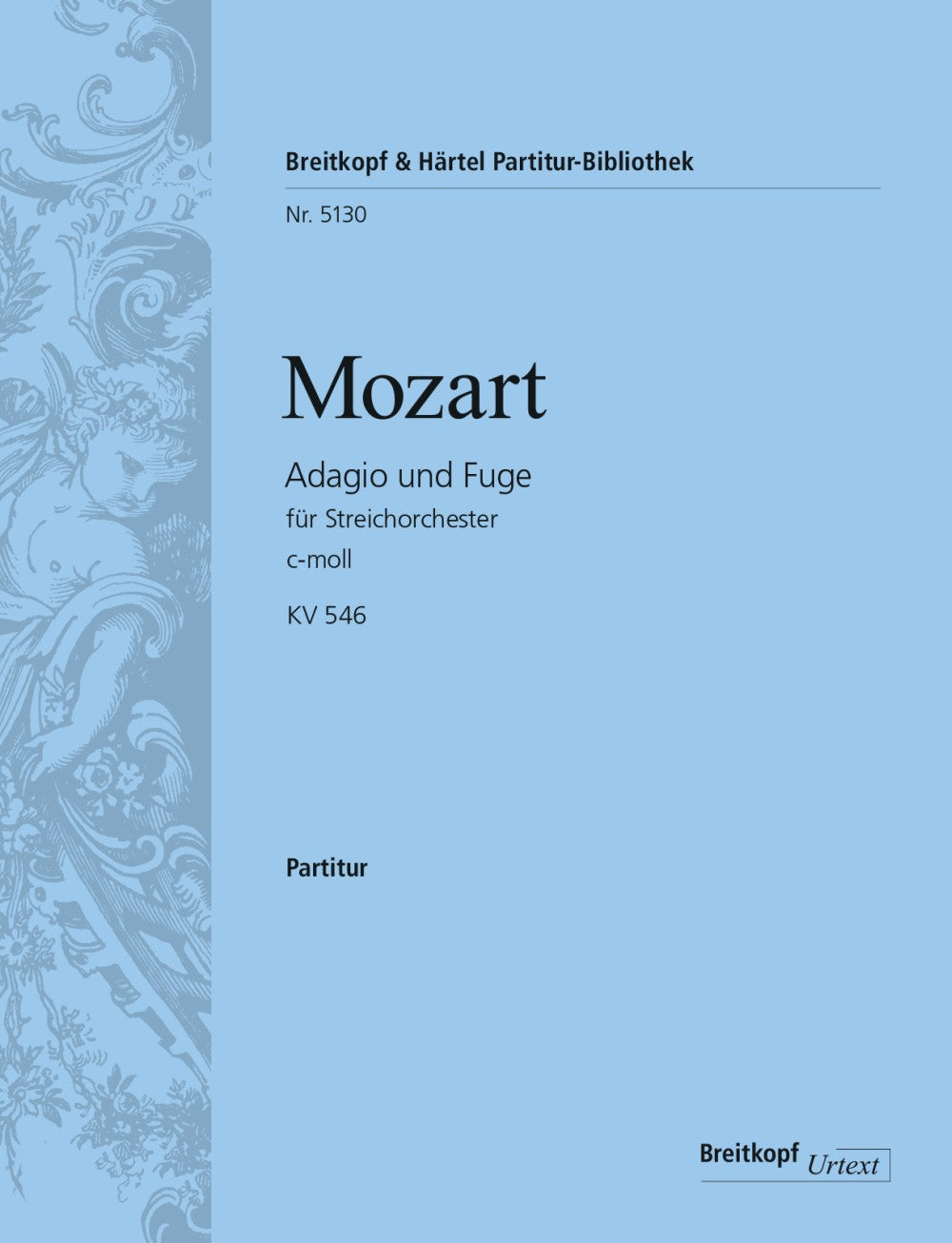 Mozart, Adagio und Fuge c-moll, KV 546 (Breitkopf)