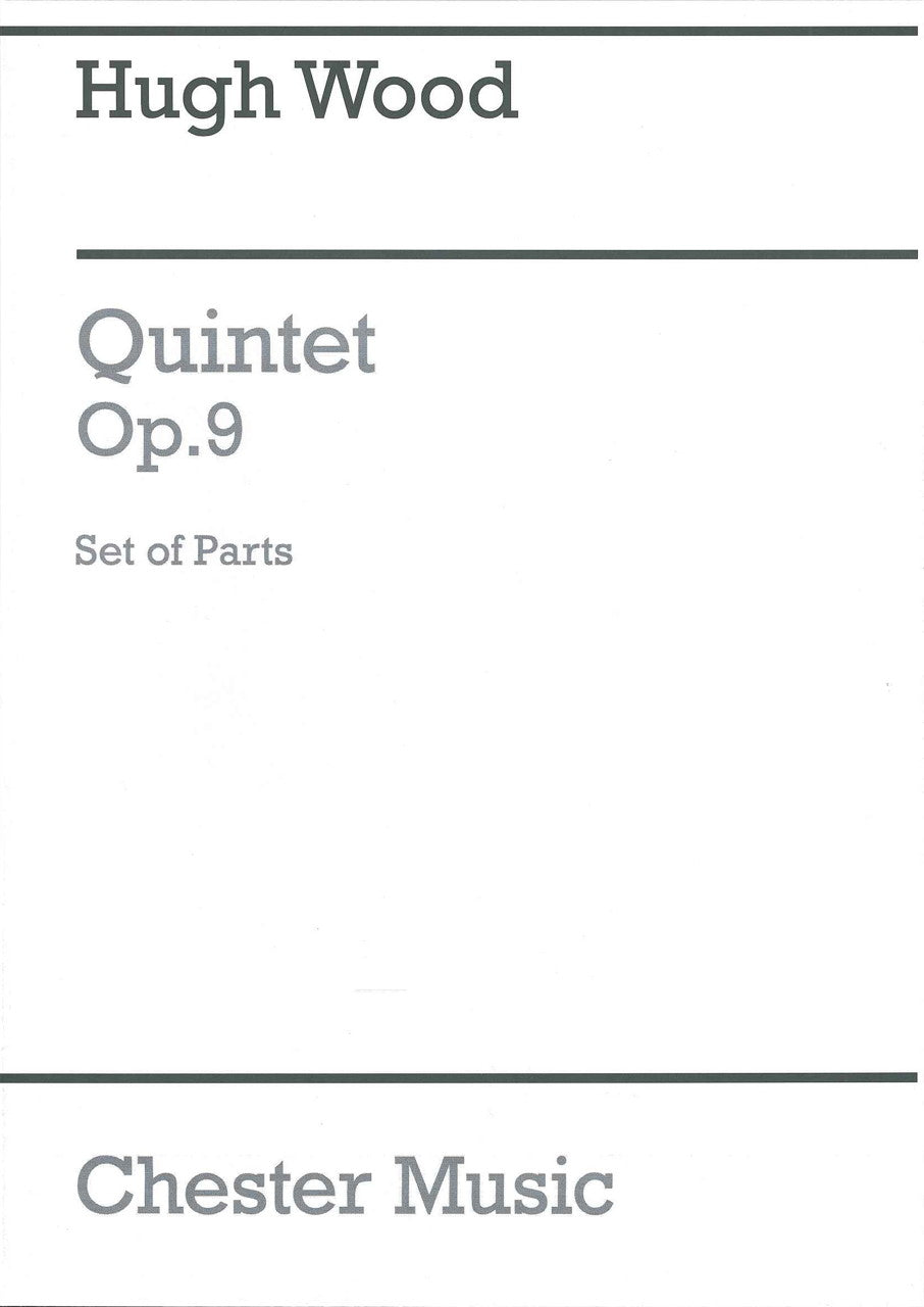 Wood, Quintet op. 9 (Cl,Hn,Vn,Vc,Pf) (Chester)