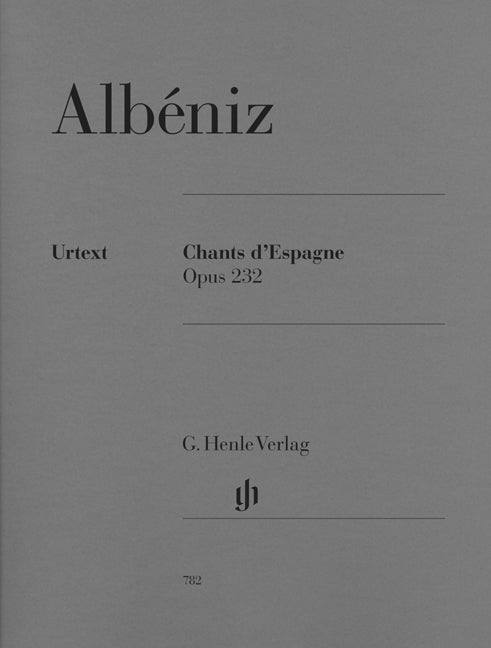 Albeniz, op. 232 Chants d'Espagne (Henle)