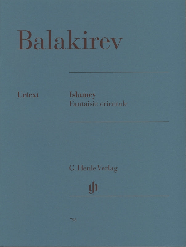 Balakirev, Islamey: Fantaisie orientale (Henle)