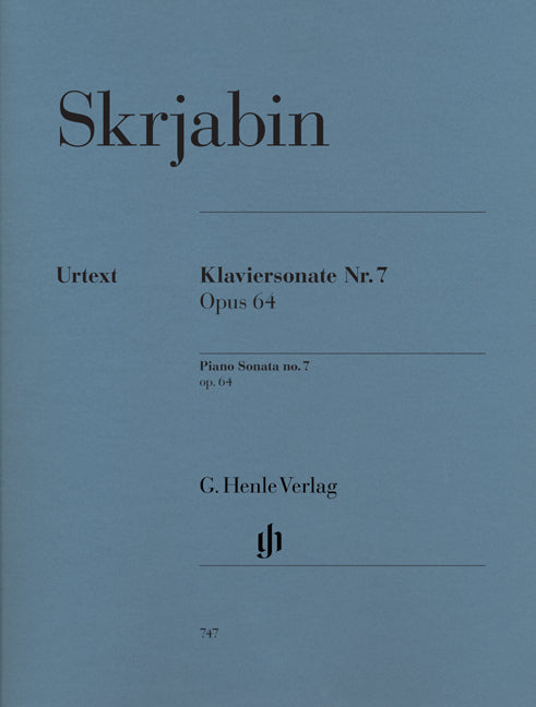 Scriabin, Sonata No. 7 op. 64 White Mass (Henle)