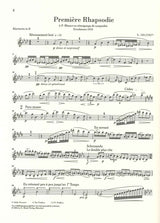 Debussy, 1ere Rhapsodie; Petite Piece (Henle)