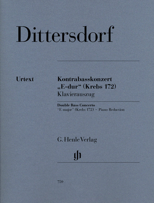 Dittersdorf, Concerto in E, Kr. 172 (Henle)