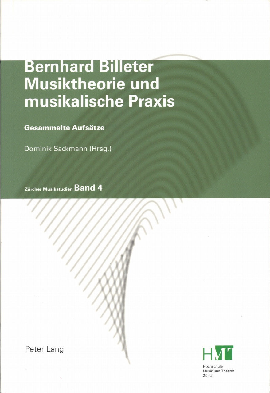 Billeter, Musiktheorie & musikalische (Peter Lang)