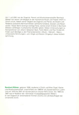 Billeter, Musiktheorie & musikalische (Peter Lang)