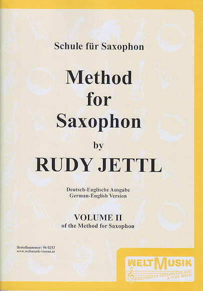 Jettl, Method for Saxophone 2 Daily Stud (Weltmusik)