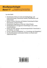 Musikpsychologie: Jahrbuch 17 (Hogrefe-Verlag)