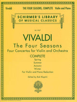 Vivaldi, Four Seasons, Complete (Klopcic (G.Schirmer)