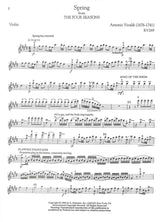 Vivaldi, Four Seasons, Complete (Klopcic (G.Schirmer)