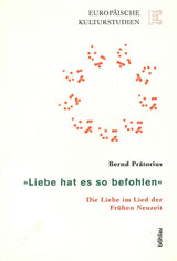 Pratorius, Liebe hat es so befohlen (Bohlau)