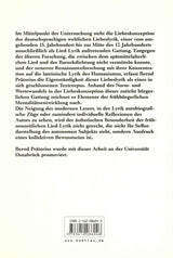 Pratorius, Liebe hat es so befohlen (Bohlau)