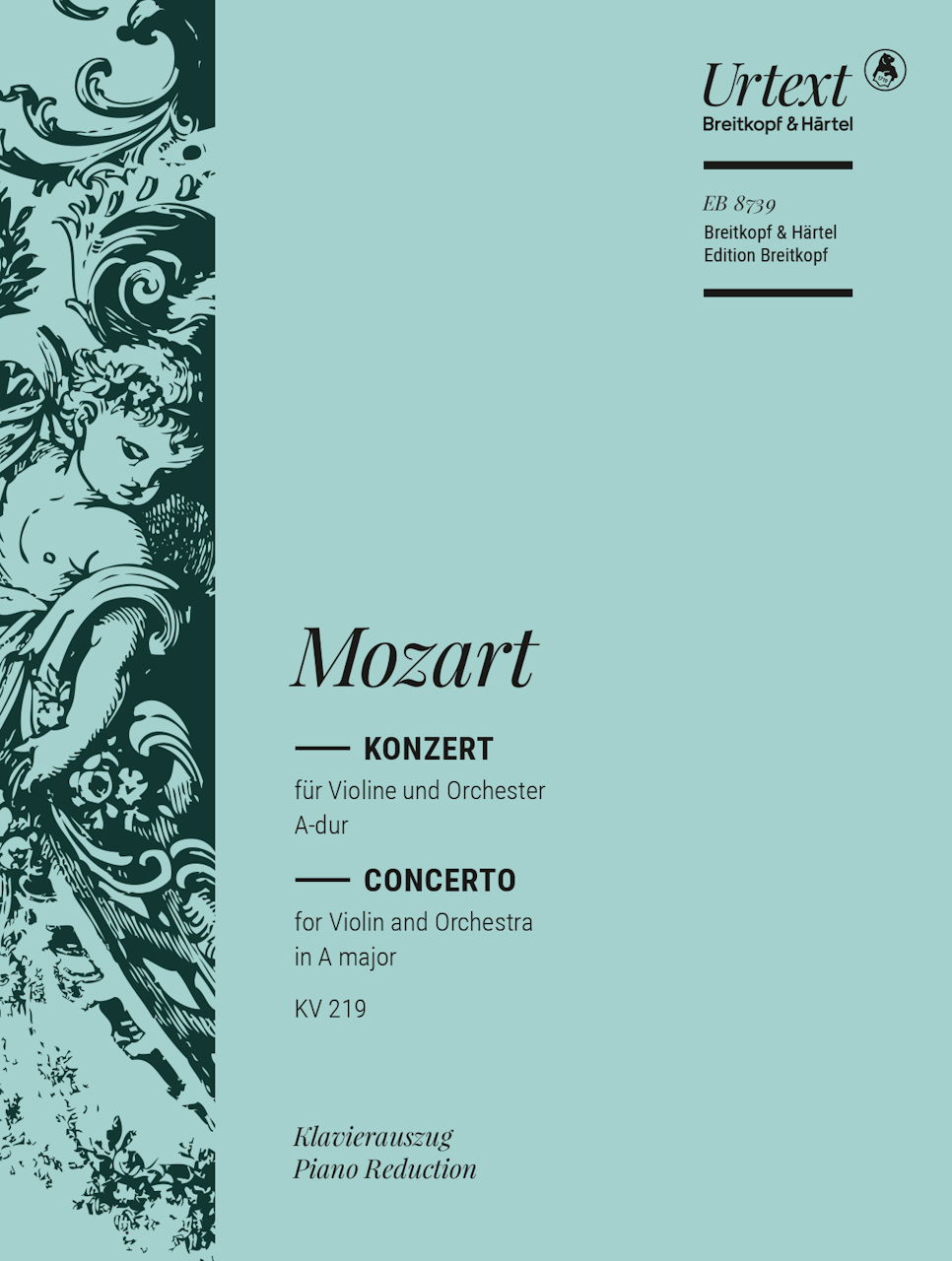 Mozart, Concerto KV 219 (No.5) (Eisen/M (Breitkopf)