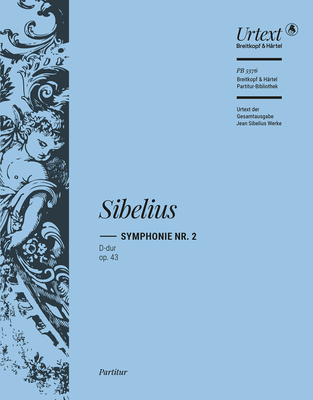 Sibelius, Symphony No. 2 Full Score (Breitkopf)
