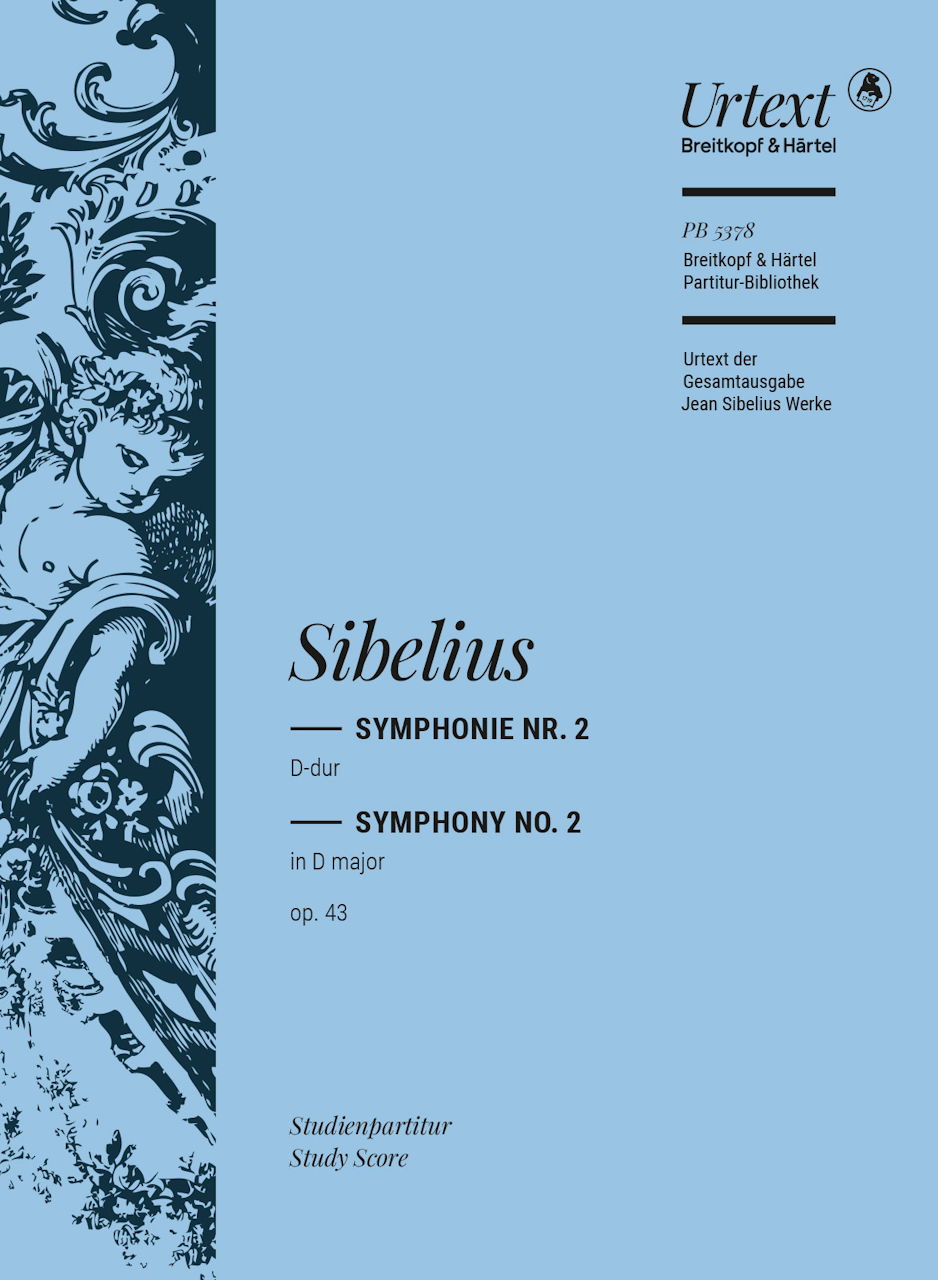 Sibelius, Symphony No. 2 (Study Score) (Breitkopf)