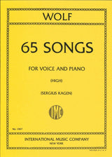 Wolf, 65 Songs (High,Pf) [G/E] (IMC)