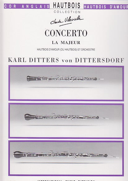 Dittersdorf, Concerto (Ob d'amr/Ob,Pf) (IMD (International Music Diffusion))