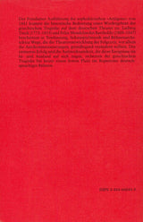 Wiedergeburt der griechischen Tragodie (Niemeyer)