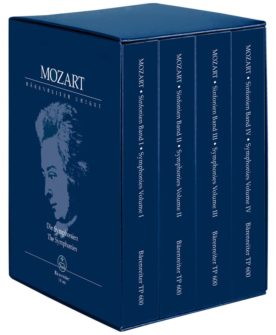 Mozart, Samtliche Sinfonien in Schuber (Barenreiter)