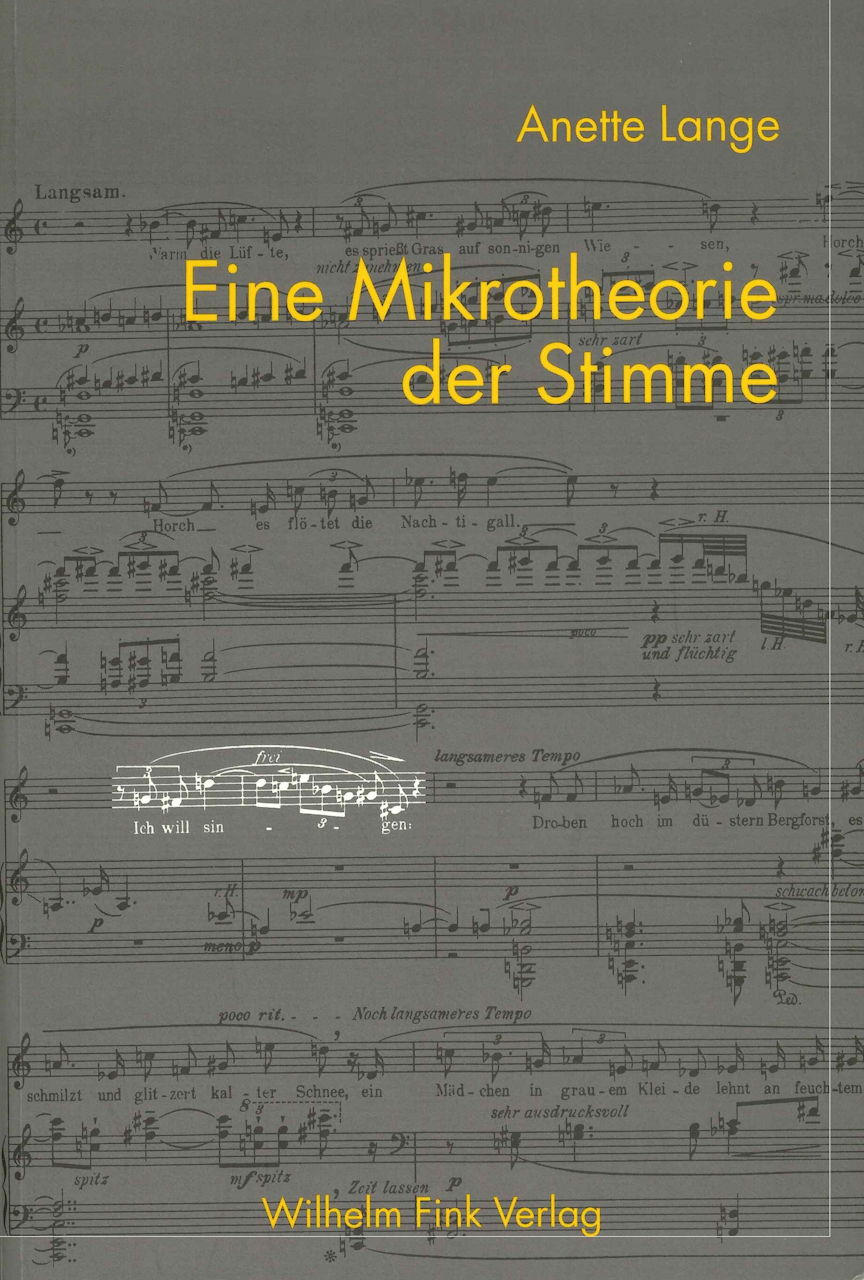 Lange, Eine Mikrotheorie der Stimme (Wilhelm Fink)
