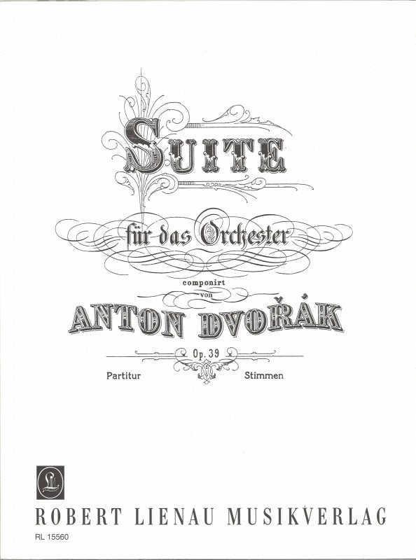 Dvorak, op. 39 B 93 Czech Suite (Zimmermann/R.Lienau)