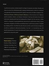 Jackson, Performance Practice (Routledge)