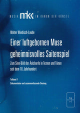 Einer luftgebornen Muse (3 vols) (Are Musikverlag)