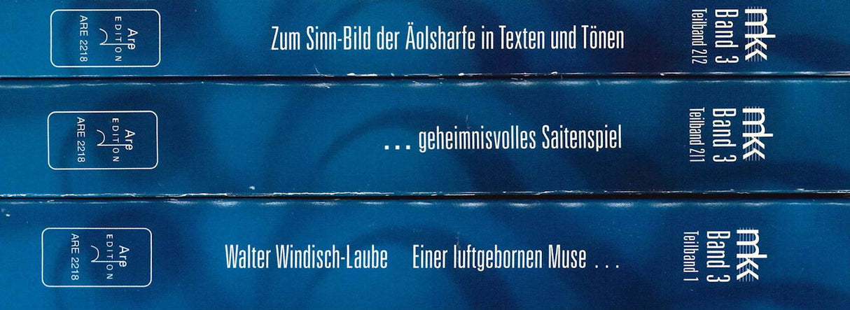 Einer luftgebornen Muse (3 vols) (Are Musikverlag)