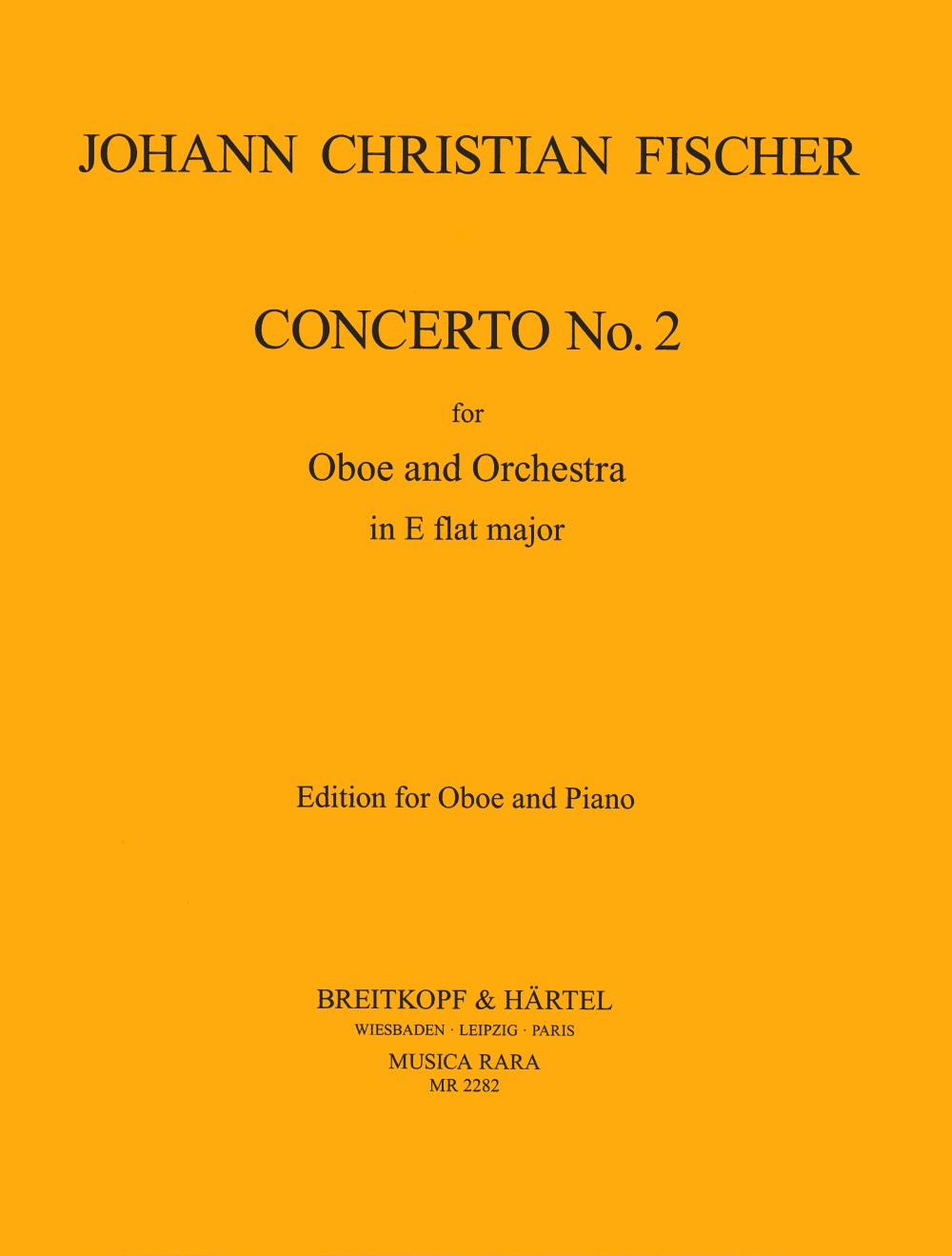 Fischer,J.C., Concerto No. 2 in Eb (Musica Rara)
