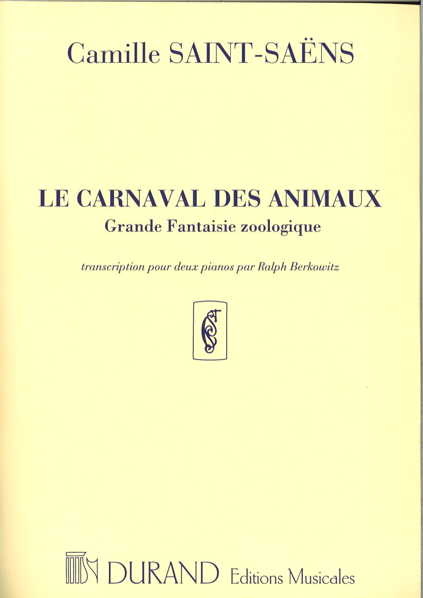 Saint-Saens, Carnaval: 1er Piano (Durand)