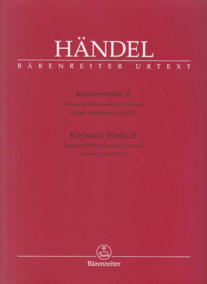 Handel, Klavierwerke 2: HWV 434-442 (Barenreiter)