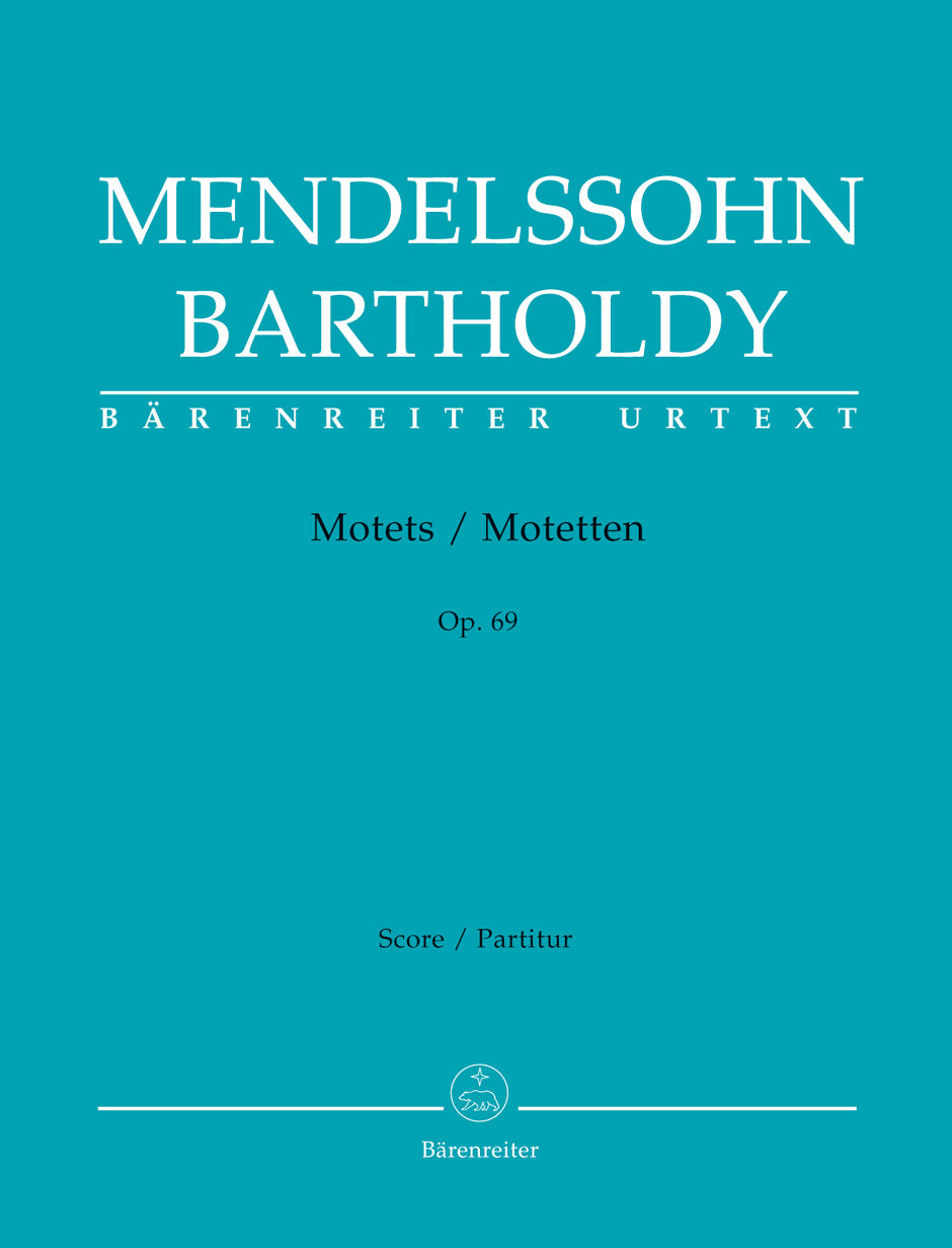 Mendelssohn, Motets op. 69 [E/G] (Barenreiter)